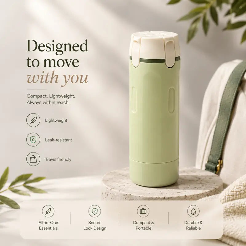 4 in 1 travel bottle