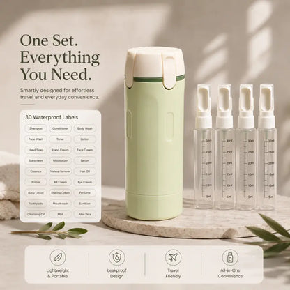 4 in 1 travel bottle