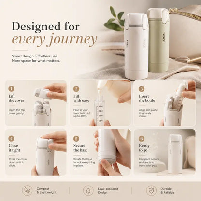 4 in 1 travel bottle