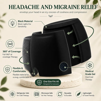 Clovane CalmVault™ 360° Hot & Cold Relief Cap